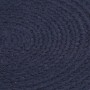 Placemat 6 pcs plain round cotton navy blue 38 cm by vidaXL, Placemats - Ref: Foro24-133851, Price: 31,47 €, Discount: %