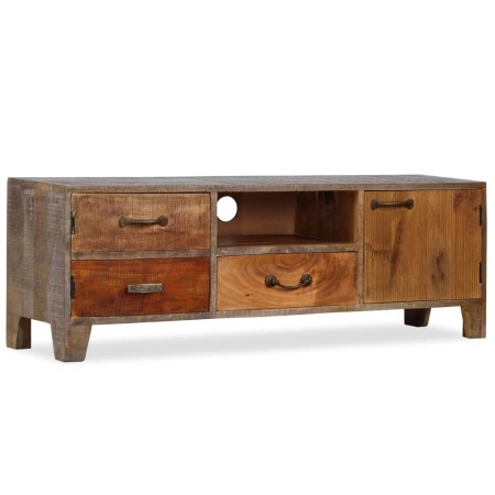 Vintage solid wood TV cabinet 118x30x40 cm by vidaXL, TV Furniture - Ref: Foro24-244967, Price: 289,93 €, Discount: %