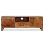 Vintage solid wood TV cabinet 118x30x40 cm by vidaXL, TV Furniture - Ref: Foro24-244967, Price: 289,93 €, Discount: %