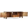 Vintage solid wood TV cabinet 118x30x40 cm by vidaXL, TV Furniture - Ref: Foro24-244967, Price: 289,93 €, Discount: %