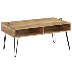 Solid mango wood coffee table 100x60x45 cm by vidaXL, Coffee table - Ref: Foro24-246020, Price: 157,99 €, Discount: %