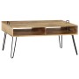 Mesa de centro de madera maciza de mango 100x60x45 cm de vidaXL, Mesas de centro - Ref: Foro24-246020, Precio: 156,68 €, Desc...