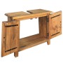 Solid pine wood bathroom furniture set by vidaXL, Bathroom furniture - Ref: Foro24-246040, Price: 238,98 €, Discount: %