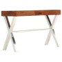 Schreibtisch aus massivem Akazienholz mit Honig-Finish, 110 x 50 x 76 cm von vidaXL, Schreibtische - Ref: Foro24-245652, Prei...