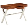 Solid acacia wood desk with honey finish 110x50x76 cm by vidaXL, Desks - Ref: Foro24-245652, Price: 145,93 €, Discount: %