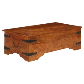 Mesa de centro madera maciza acacia acabado miel 110x55x35 cm de vidaXL, Mesas de centro - Ref: Foro24-245654, Precio: 263,99...