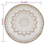 Round rug with braided jute print 150 cm by vidaXL, Rugs - Ref: Foro24-245341, Price: 71,44 €, Discount: %