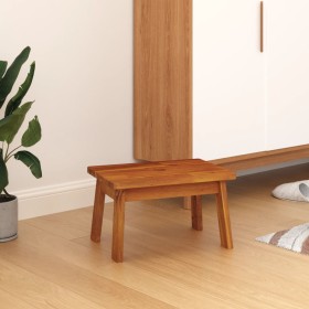 Solid acacia wood stool 38x26x22 cm by vidaXL, Folding stools and chairs - Ref: Foro24-153332, Price: 34,73 €, Discount: %