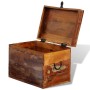 Aufbewahrungsbox aus recyceltem Massivholz von vidaXL, Aufbewahrungskisten - Ref: Foro24-241644, Preis: 78,90 €, Rabatt: %