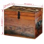 Aufbewahrungsbox aus recyceltem Massivholz von vidaXL, Aufbewahrungskisten - Ref: Foro24-241644, Preis: 78,90 €, Rabatt: %