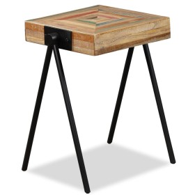 Recycled solid teak side table by vidaXL, Side tables - Ref: Foro24-245408, Price: 71,74 €, Discount: %