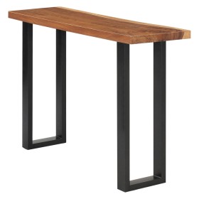 Solid suar wood console table 110x35x75 cm by vidaXL, Side tables - Ref: Foro24-245504, Price: 158,10 €, Discount: %