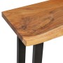 Konsolentisch aus massivem Suar-Holz 110x35x75 cm von vidaXL, Seitentische - Ref: Foro24-245504, Preis: 157,99 €, Rabatt: %