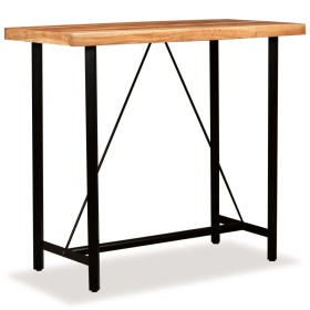 Bartisch aus massivem Akazienholz 120x60x107 cm von vidaXL, Küchen- und Esstische - Ref: Foro24-245436, Preis: 247,99 €, Raba...