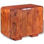 Aparador de madera maciza de sheesham 75x35x60 cm de vidaXL, Aparadores - Ref: Foro24-243955, Precio: 248,66 €, Descuento: %