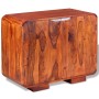 Aparador de madera maciza de sheesham 75x35x60 cm de vidaXL, Aparadores - Ref: Foro24-243955, Precio: 248,66 €, Descuento: %