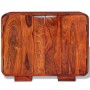 Aparador de madera maciza de sheesham 75x35x60 cm de vidaXL, Aparadores - Ref: Foro24-243955, Precio: 248,66 €, Descuento: %