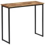 Recycled solid teak console table 90x30x76 cm by vidaXL, Side tables - Ref: Foro24-245418, Price: 134,85 €, Discount: %