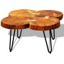 Coffee table with 4 trunks solid sheesham wood 35 cm by vidaXL, Coffee table - Ref: Foro24-242444, Price: 145,78 €, Discount: %