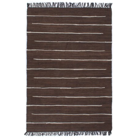 Brown Cotton Chindi Handwoven Rug 200x290 cm by vidaXL, Rugs - Ref: Foro24-133944, Price: 71,44 €, Discount: %