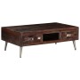 Mesa de centro de madera maciza reciclada 100x60x35 cm de vidaXL, Mesas de centro - Ref: Foro24-245918, Precio: 154,99 €, Des...