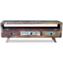 TV stand with 3 drawers made of solid recycled wood. by vidaXL, TV Furniture - Ref: Foro24-243294, Price: 210,15 €, Discount: %