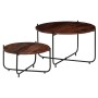 Coffee table set 2 pcs solid sheesham wood 60x35 cm by vidaXL, Coffee table - Ref: Foro24-246015, Price: 72,99 €, Discount: %