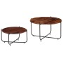 Coffee table set 2 pcs solid sheesham wood 60x35 cm by vidaXL, Coffee table - Ref: Foro24-246015, Price: 72,68 €, Discount: %