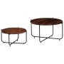 Coffee table set 2 pcs solid sheesham wood 60x35 cm by vidaXL, Coffee table - Ref: Foro24-246015, Price: 72,68 €, Discount: %