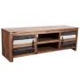 Mueble para TV de madera maciza de acacia 120x35x40 cm de vidaXL, Muebles TV - Ref: Foro24-246044, Precio: 184,71 €, Descuent...