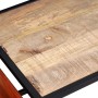 Mesa de centro con revistero de cuero auténtico 110x50x45 cm de vidaXL, Mesas de centro - Ref: Foro24-244241, Precio: 113,29 ...