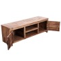 Mueble para TV de madera maciza de acacia 120x35x40 cm de vidaXL, Muebles TV - Ref: Foro24-246044, Precio: 184,71 €, Descuent...