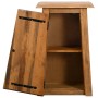 Badezimmer-Wandschrank aus massivem Kiefernholz, 42 x 23 x 70 cm von vidaXL, Badezimmermöbel - Ref: Foro24-246039, Preis: 134...