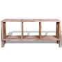 TV cabinet with 3 stackable shelves recycled teak by vidaXL, TV Furniture - Ref: Foro24-241718, Price: 123,72 €, Discount: %