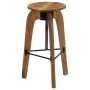 Kitchen stools 2 units solid acacia wood by vidaXL, Kitchen stools - Ref: Foro24-246018, Price: 168,99 €, Discount: %