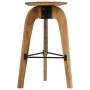 Kitchen stools 2 units solid acacia wood by vidaXL, Kitchen stools - Ref: Foro24-246018, Price: 168,99 €, Discount: %