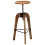 Kitchen stools 2 units solid acacia wood by vidaXL, Kitchen stools - Ref: Foro24-246018, Price: 168,99 €, Discount: %