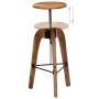 Kitchen stools 2 units solid acacia wood by vidaXL, Kitchen stools - Ref: Foro24-246018, Price: 168,99 €, Discount: %