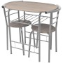 MDF-Frühstücksbar-Set von vidaXL, Möbelsets für Küchen und Esszimmer - Ref: Foro24-243002, Preis: 104,51 €, Rabatt: %