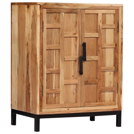 Aparador de madera maciza de acacia marrón 60x35x76 cm de vidaXL, Aparadores - Ref: Foro24-246135, Precio: 258,99 €, Descuent...