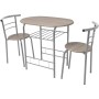 MDF-Frühstücksbar-Set von vidaXL, Möbelsets für Küchen und Esszimmer - Ref: Foro24-243002, Preis: 104,63 €, Rabatt: %