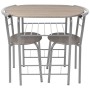 MDF-Frühstücksbar-Set von vidaXL, Möbelsets für Küchen und Esszimmer - Ref: Foro24-243002, Preis: 104,51 €, Rabatt: %