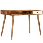 Solid sheesham wood desk 110x55x76 cm by vidaXL, Desks - Ref: Foro24-246225, Price: 237,28 €, Discount: %