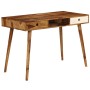 Solid sheesham wood desk 110x55x76 cm by vidaXL, Desks - Ref: Foro24-246225, Price: 237,28 €, Discount: %