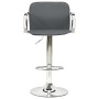 Kitchen stools 2 units synthetic leather gray by vidaXL, Kitchen stools - Ref: Foro24-324705, Price: 107,61 €, Discount: %