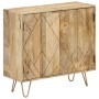 Aparador de madera maciza de mango 80x30x75 cm de vidaXL, Aparadores - Ref: Foro24-246155, Precio: 218,62 €, Descuento: %