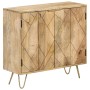 Aparador de madera maciza de mango 80x30x75 cm de vidaXL, Aparadores - Ref: Foro24-246155, Precio: 218,62 €, Descuento: %