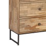 Recycled teak wood sideboard 60x30x75 cm by vidaXL, Sideboards - Ref: Foro24-246079, Price: 264,99 €, Discount: %