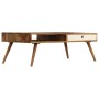 Solid sheesham wood coffee table 110x50x35 cm by vidaXL, Coffee table - Ref: Foro24-246223, Price: 218,77 €, Discount: %