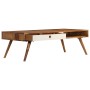 Solid sheesham wood coffee table 110x50x35 cm by vidaXL, Coffee table - Ref: Foro24-246223, Price: 218,77 €, Discount: %